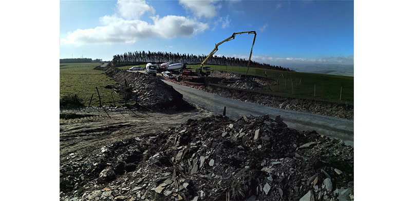 Works carried out in El Pradillo Wind Farm, Zaragoza and Neda Abadin Wind Farm, Lugo