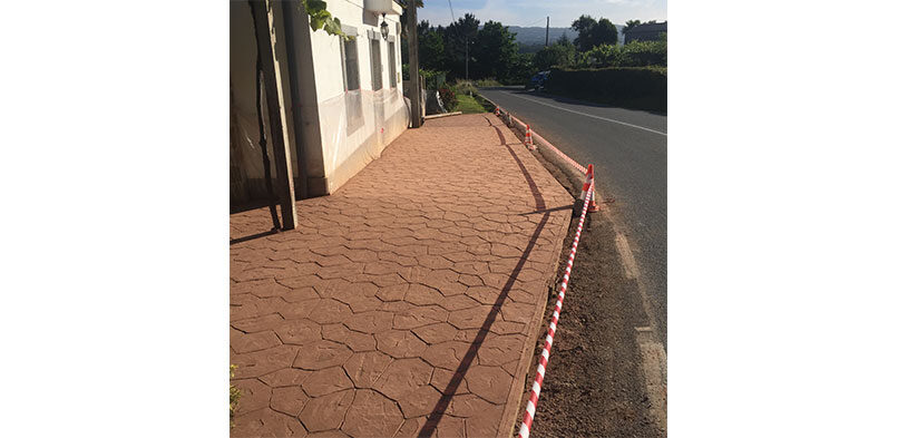 Pavement Impressed Concrete in Berres
